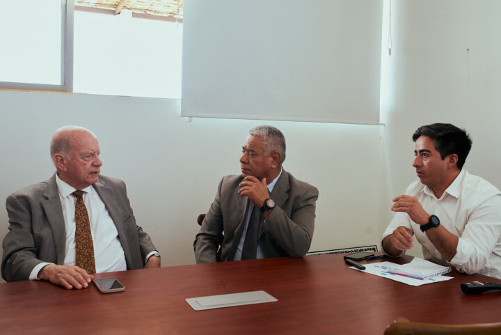 Reunión Alcalde en Corporación Chinchorro